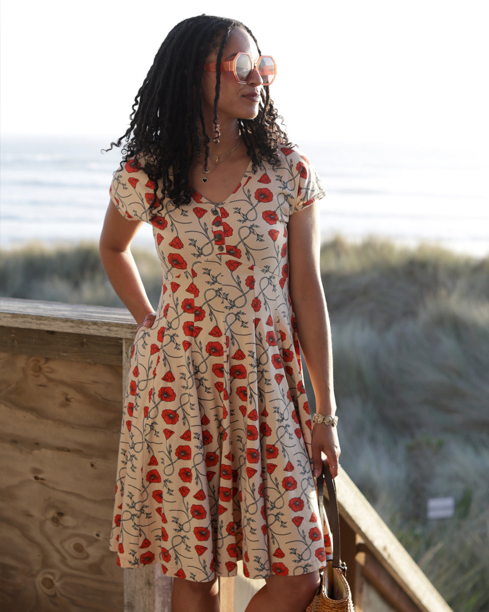The Besi Dress - Sun Poppy – Effie's Heart
