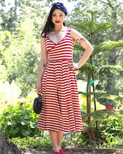 The Sonnet Dress - Nautical Stripe SAMPLE *Final Sale*