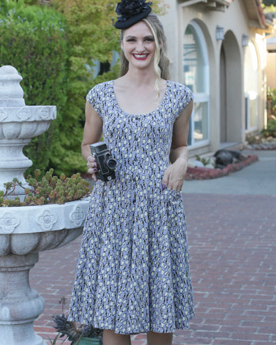 The Capitola Dress - Penguin