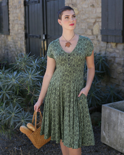 The Besi Dress - Olive The Besi Dress - Olive