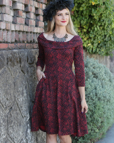 The Demure Dress - Camellia EH642-557